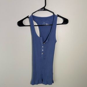 Aerie No BS henley tank top
